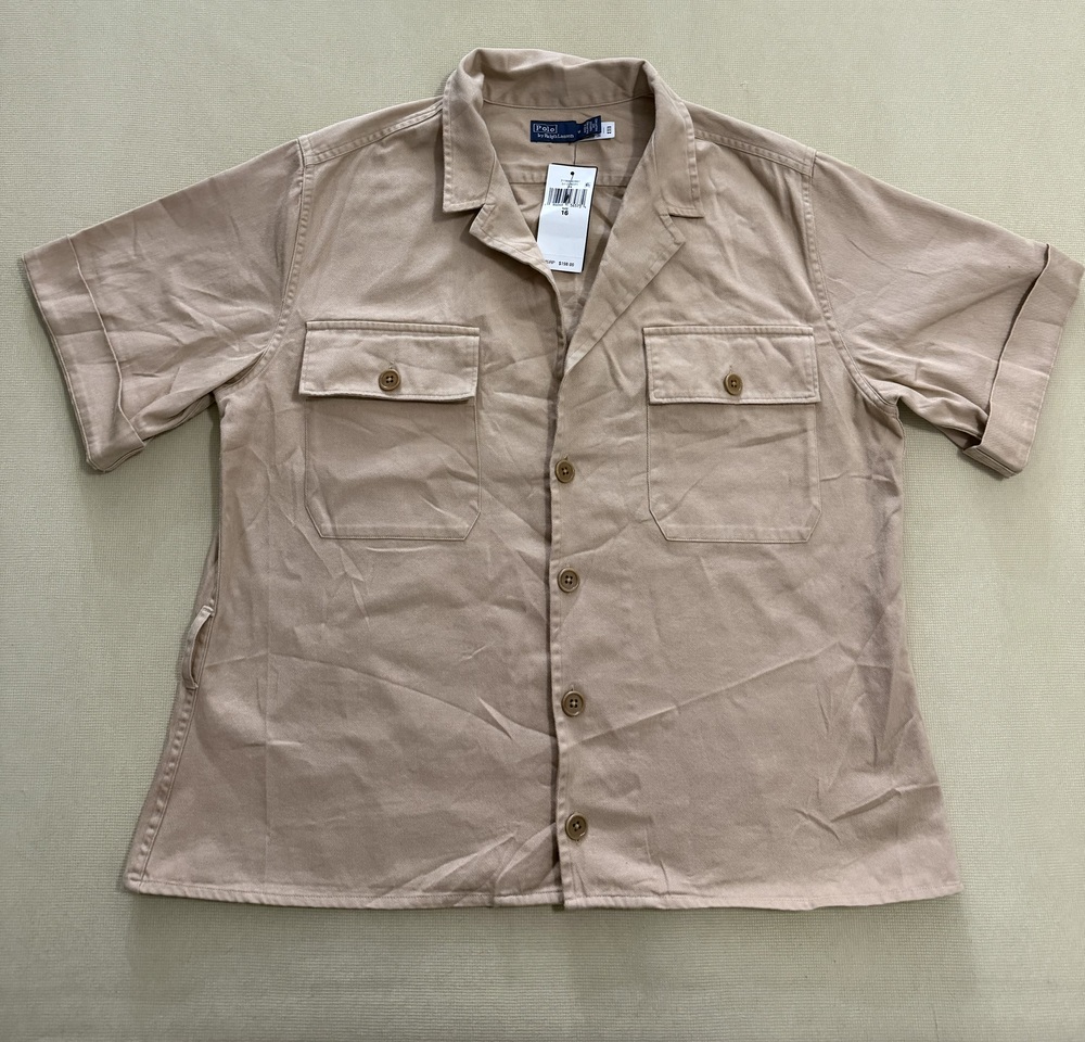 Ralph Lauren Shirt new with tags Size 16 Missing belt